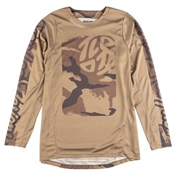 TLD 24.2 GP PRO JERSEY BOXED IN OAK / CHARCOAL LGE SAMPLE