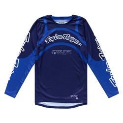 TLD 25.2 GP PRO JERSEY SWERVE NAVY / BLUE LGE SAMPLE