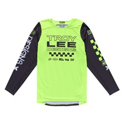 TLD 25.2 GP PRO AIR JERSEY STANDARD FLO YELLOW LGE SAMPLE