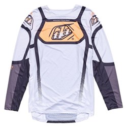 TLD 24.1 GP PRO AIR JERSEY BANDS GREY / NEO ORANGE LGE SAMPLE