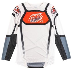 TLD 24.2 GP PRO AIR JERSEY BANDS WHITE / INDIGO LGE SAMPLE