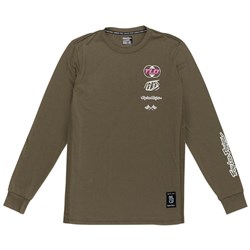TLD 25.1 SKYLINE LS RIDE TEE WORLDWIDE CAPER MED SAMPLE