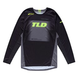 TLD 25.2 SCOUT OFFROAD GP PRO JERSEY FADE OUT BLACK LGE SAMPLE