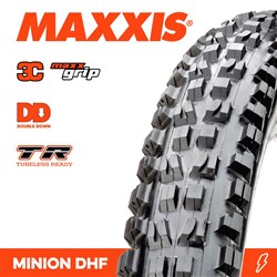 MINION DHF 29 X 2.50 WT 3C GRIP DD TR FOLD 120X2TPI