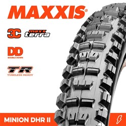 MINION DHR II 29 X 2.40 WT TERRA DD TR FOLD 120X2TPI E-25