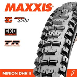 MINION DHR II 27.5 X 2.40 WT 3C GRIP EXO TR FOLD 60 TPI E-25