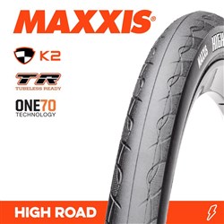 HIGH ROAD 700 X 32C HYPR K2 ONE70 TR CARBON 170TPI