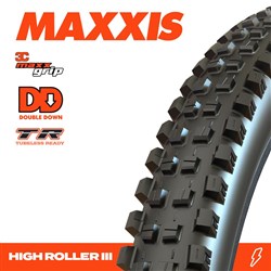 HIGH ROLLER III 29 X 2.40 3CG DD TR (NEW 2024) FOLD 120X2TPI E-25