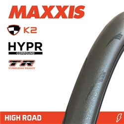 HIGH ROAD 700 X 25C HYPR K2 TR G3 (NEW 2024) CARBON FOLD 150TPI