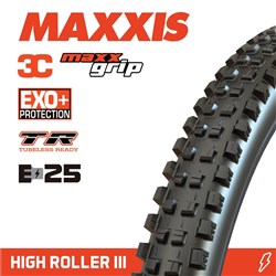 HIGH ROLLER III 27.5 X 2.40 3C GRIP EXO+ TR (NEW 2024) FOLD 60TPI E-25
