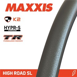 HIGH ROAD SL 700 X 25C HYPR-S K2 TR G2 (NEW 2024) CARBON FOLD 150TPI