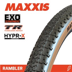 RAMBLER 700 X 45C (NEW 2025) HYPR-X EXO TR TANWALL FOLD 120TPI