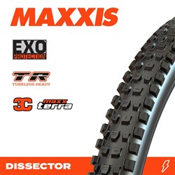 DISSECTOR G2 29 X 2.40 3C TERRA EXO TR (NEW 2025) FOLD 60TPI E-25