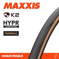 HIGH ROAD G3 700 X 28C HYPR K2 TANWALL (NEW 2025) FOLD 150TPI