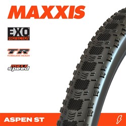 ASPEN ST 29 X 2.40 (NEW 2025) NEW MAXXSPEED EXO TR FOLD 120TPI E-25