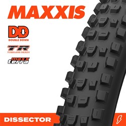 DISSECTOR G2 27.5 X 2.40 MAXXTERRA DD TR (NEW 2026) FOLD 120X2TPI E-50