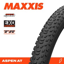 ASPEN AT 29 X 2.40 (NEW 2026) NEW MAXXSPEED EXO TR FOLD 120TPI E-50