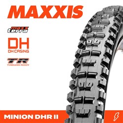 MINION DHR II 29 X 2.50 MAXXTERRA DH TR (NEW 2026) FOLD 60X2TPI E-25