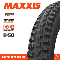 MINION DHX 29 X 2.50 MAXXTERRA EXO+ TR (NEW 2026) FOLD 60TPI E-50
