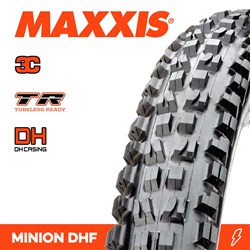 MINION DHF 29 X 2.50 WT DH 3C GRIP TR FOLD 60X2TPI E-25