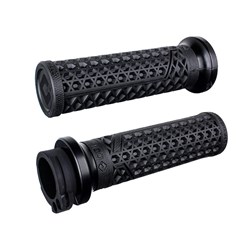 ODI ROAD V-TWIN VANS LOCK ON GRIP BLK / BLK HD 84+ CABLE