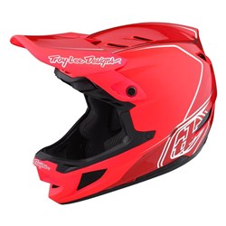 TLD D4 AS COMPOSITE HELMET SHADOW GLO RED **  PAINT BLEMISH ** XLG / 2XL