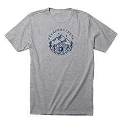 CRANKBROTHERS TEE MOUNTAIN VIEW GREY XSM