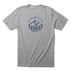 CRANKBROTHERS TEE MOUNTAIN VIEW GREY 2XL