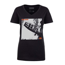 ODI WMNS TEE EMIG ZEPPELIN BLACK W-LGE