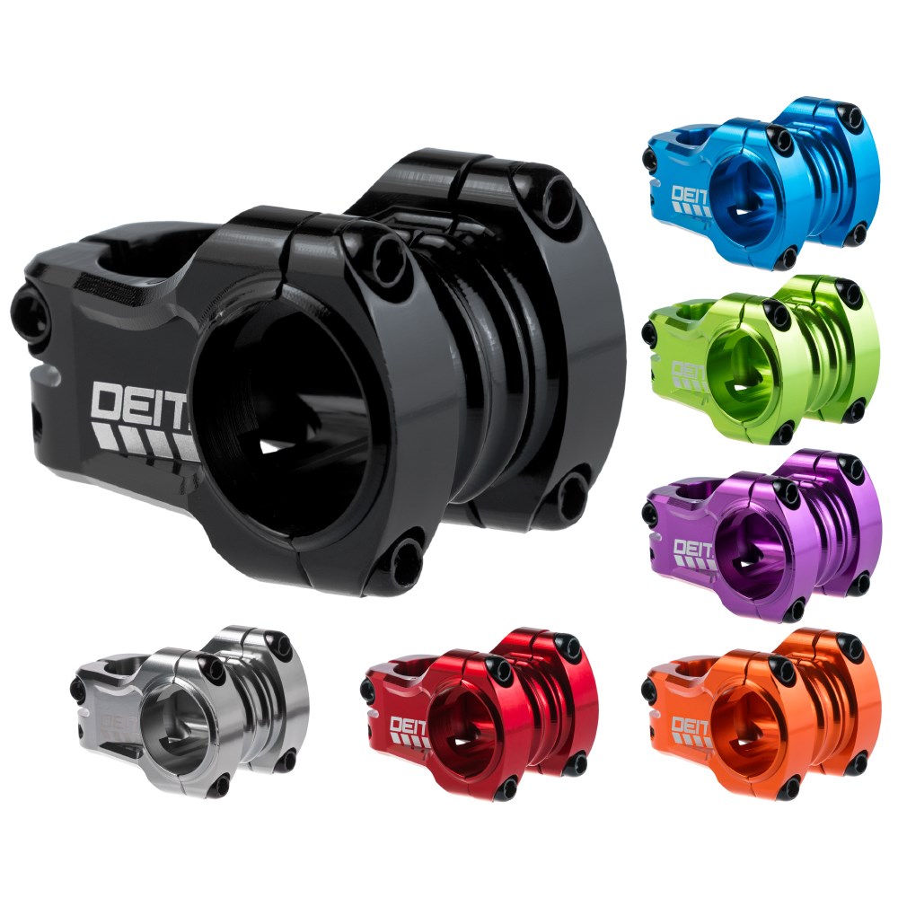 DEITY STEM COPPERHEAD 35MM LENGTH 31.8MM ORANGE