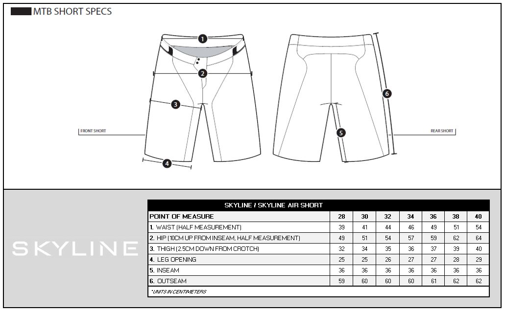 TLD Skyline Short | Distributed by Lusty Industries Australia