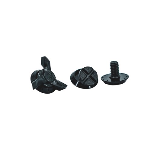 TLD 24.1 SE5 VISOR SCREW SET SIDE BLACK PLASTIC 3 PACK