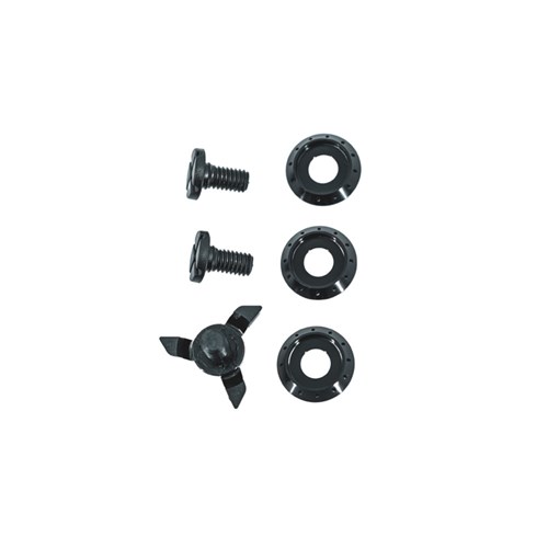 TLD 24.1 SE5 VISOR SCREW SET SIDE BLACK PLASTIC 3 PACK