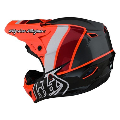 TLD 24.1 SE4 GP YTH HELMET NOVA GLO ORANGE