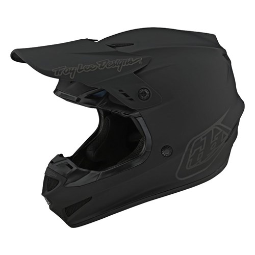 TLD 24.1 SE4 GP YTH HELMET MONO BLACK