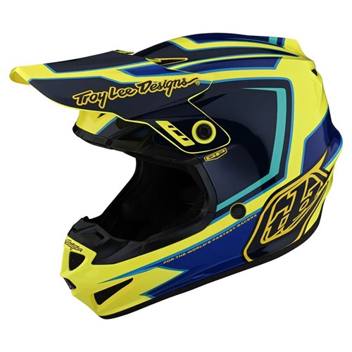 TLD SE4 GP YTH HELMET RITN YELLOW