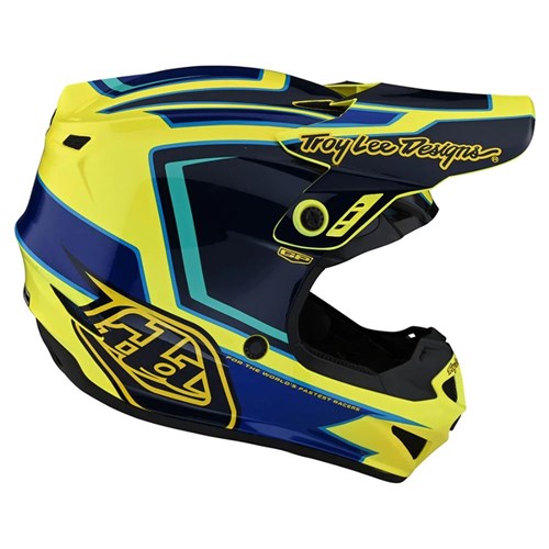 TLD SE4 GP YTH HELMET RITN YELLOW