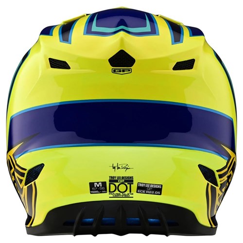 TLD SE4 GP YTH HELMET RITN YELLOW