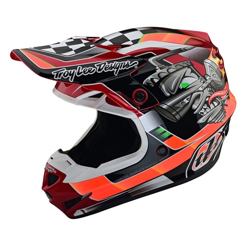 TLD 24.1 SE4 POLY MIPS HELMET CARB BLACK