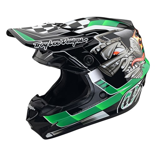 TLD 24.1 SE4 POLY MIPS HELMET CARB GREEN SML