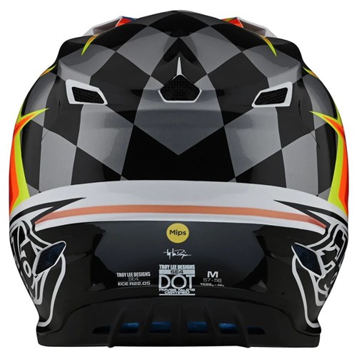 TLD SE4 POLY MIPS HELMET WARPED WHITE LGE