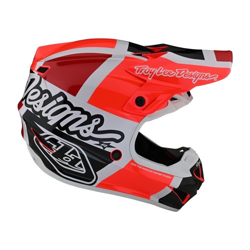 TLD 24.1 SE4 POLY MIPS HELMET QUATTRO RED / CHARCOAL