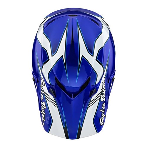 TLD SE4 POLY YTH HELMET MIPS MATRIX BLUE Y-MED