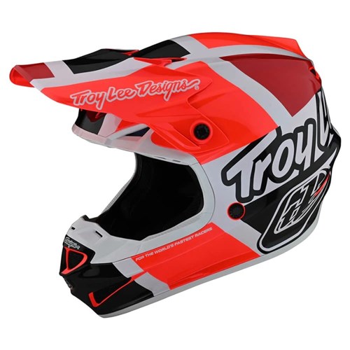 TLD 24.1 SE4 POLY YTH HELMET MIPS QUATTRO RED / CHARCOAL