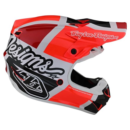 TLD 24.1 SE4 POLY YTH HELMET MIPS QUATTRO RED / CHARCOAL