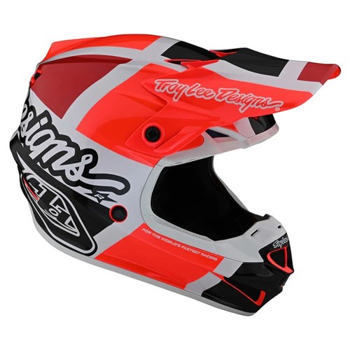 TLD 24.1 SE4 POLY YTH HELMET MIPS QUATTRO RED / CHARCOAL