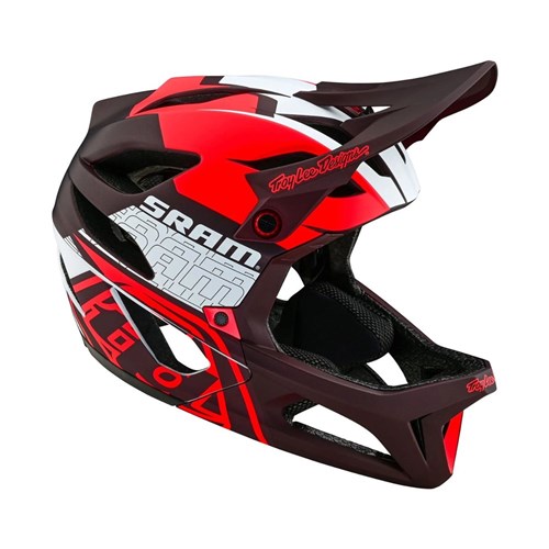 TLD 24.1 STAGE MIPS AS HELMET SRAM VECTOR RED XLG / 2XL