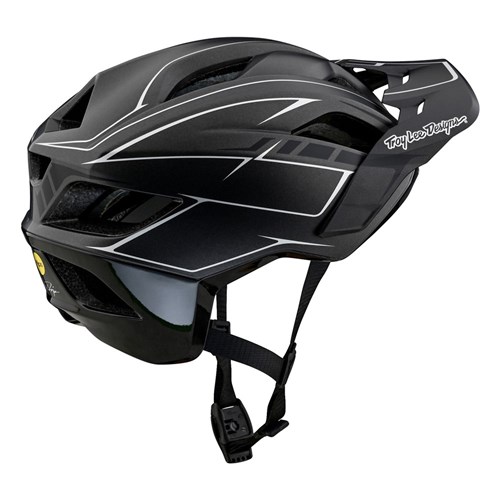 TLD 24.1 FLOWLINE SE MIPS AS HELMET PINSTRIPE CHAR / BLACK