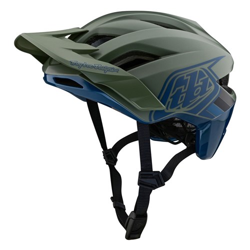 TLD 24.1 FLOWLINE SE MIPS AS HELMET BADGE OLIVE / INDIGO