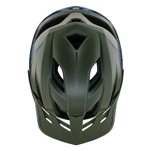 TLD 24.1 FLOWLINE SE MIPS AS HELMET BADGE OLIVE / INDIGO